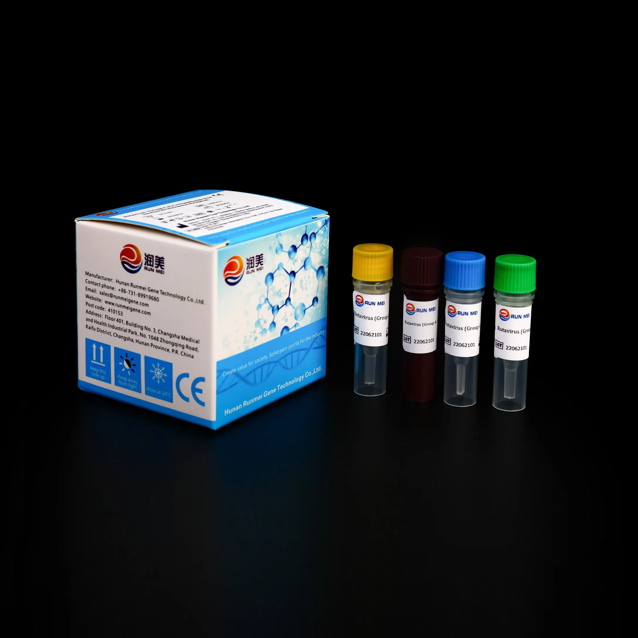 Ivd PCR Reagents Rna Diagnostic Kit Rotavirus Triple Nucleic Acid Detection Kit