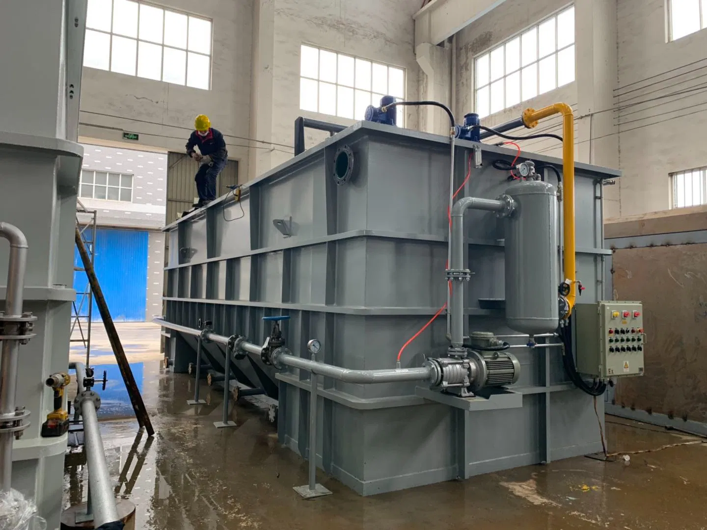 High-Efficiency Dissolved Air Flotation System with Advanced Water Clarification and Solid-Liquid Separation for Industry Sewage Treatment Plants