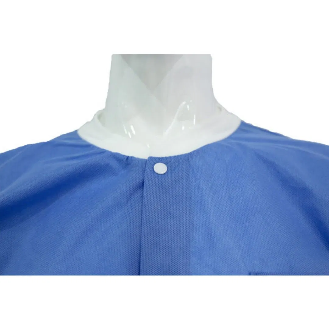 Hospital Uniform Disposable Lab Jacket Medical Consumable Yqd1-7
