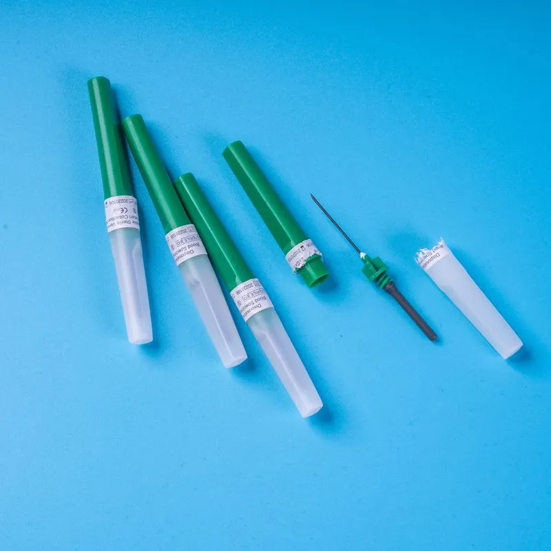 Sterile Venous Blood Specimen Collection Needle 21g Medical Supply