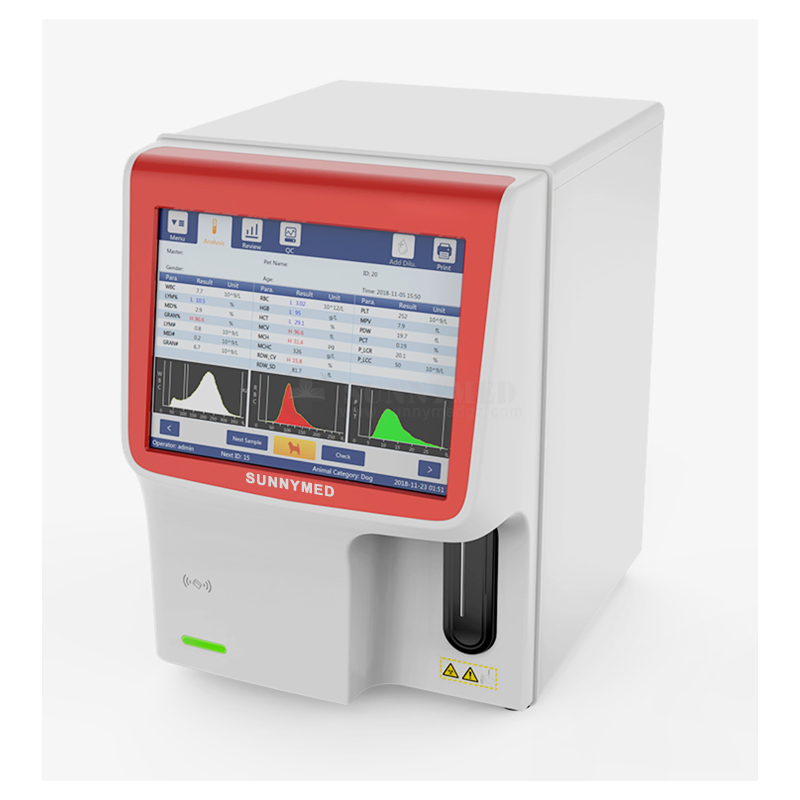 Sy-B139V3-Part Automatic Hematology Analyzer with LCD Marked Clinical Chemistry Analyzer