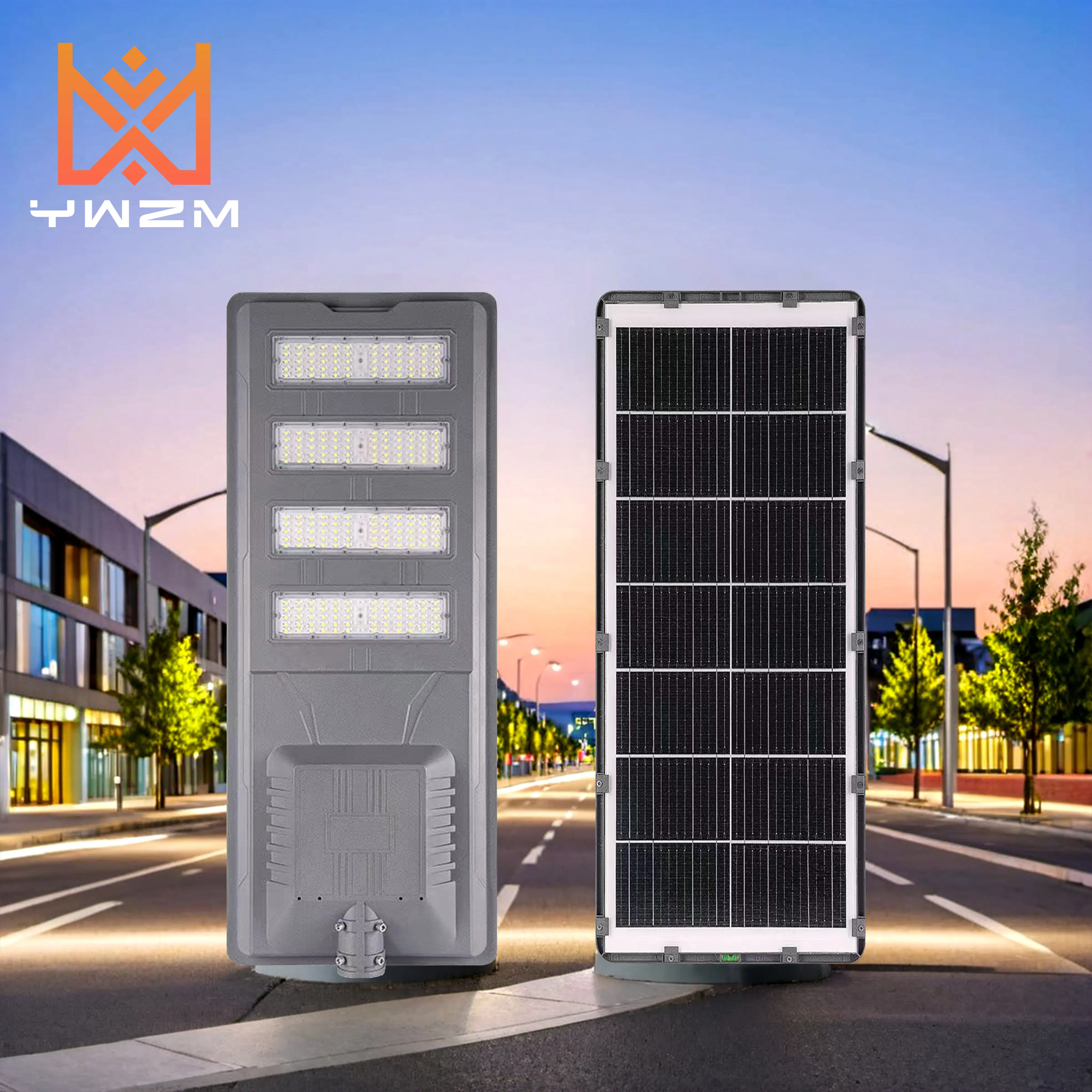 Luces de camino solares elegantes para espacios ecológicos