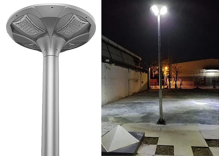 Lámpara de jardín solar LED