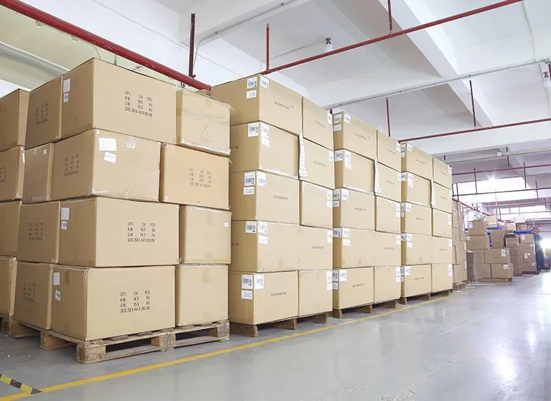 Proceso de embalaje de productos