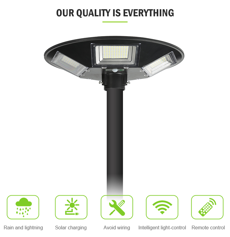Luz solar integrada impermeable para exteriores, para césped, patio, jardín, camino, entrada, luz de calle LED