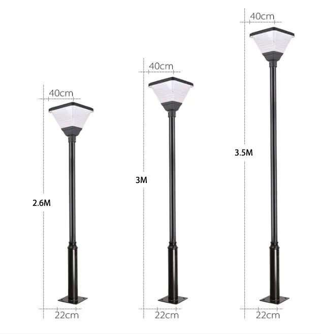 Linternas solares decorativas para caminos y patios