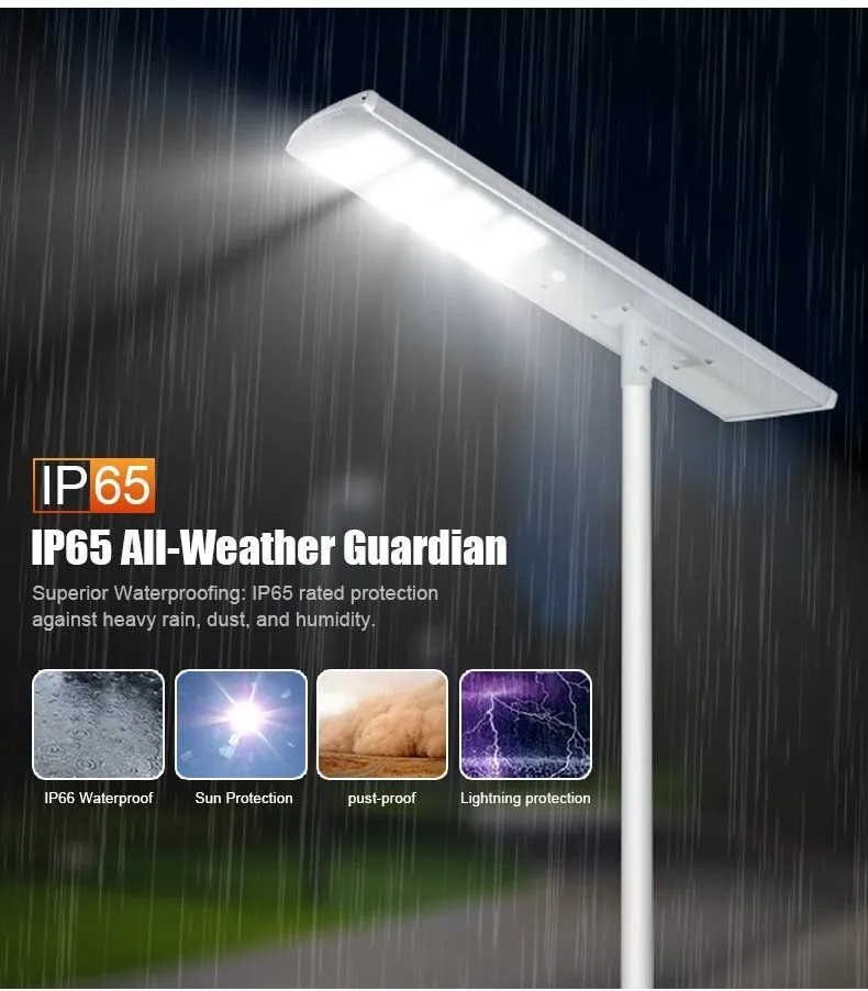 Luz solar LED urbana