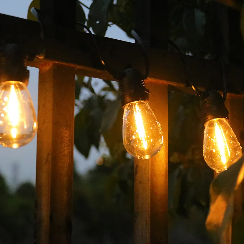 48 FT G40 Luces de Cadena Exteriores Solares