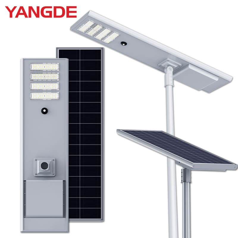 Yd-Issl-60W Luz de calle LED solar con sensor de movimiento integrada para parque, jardín y camino con CE
