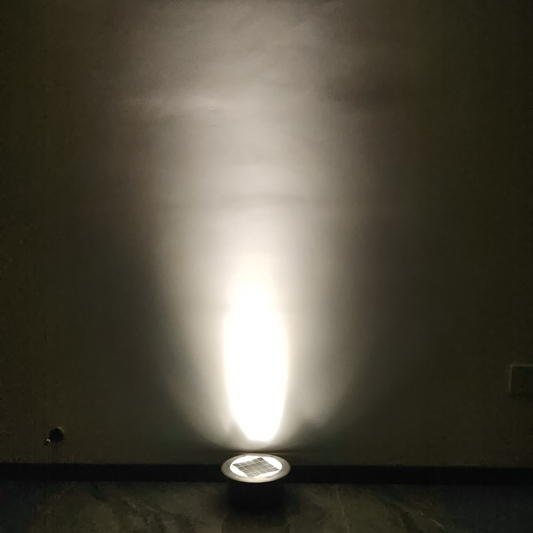 Luz de Deck Solar IP67 Impermeable Jardín Subterránea Exterior Empotrada Lámpara de Suelo Patio Escalera Foco