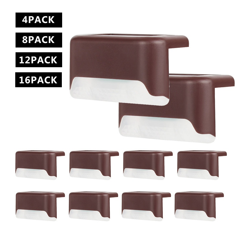 Venta Caliente Lámpara de Escalera de Exterior LED Solar, Lámparas de Pared Solar LED para Jardín, Luces para Puerta Principal, Patio, Garaje, Terraza