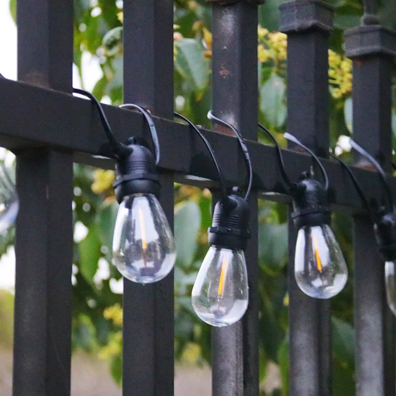 48 FT G40 Luces de Cadena Exteriores Solares