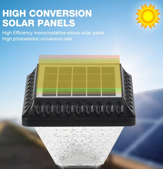 Lámpara de pica para exteriores de fabricante, impermeable, para caminos, escaleras, paisajismo y jardín, luz solar de pica