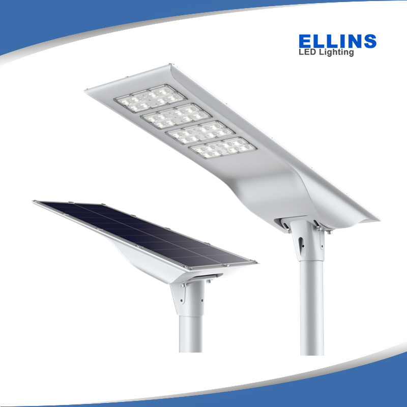 30W 40W Luces de sendero integradas solares todo en uno IP67 Faroles de jardín solares