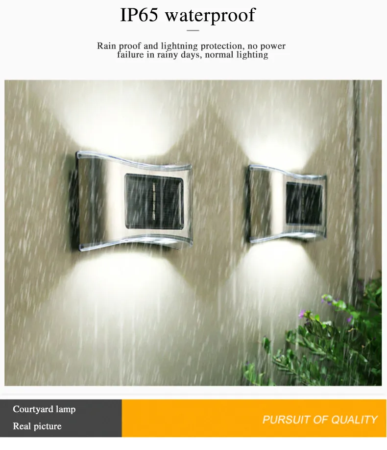 Dimensiones luz solar
