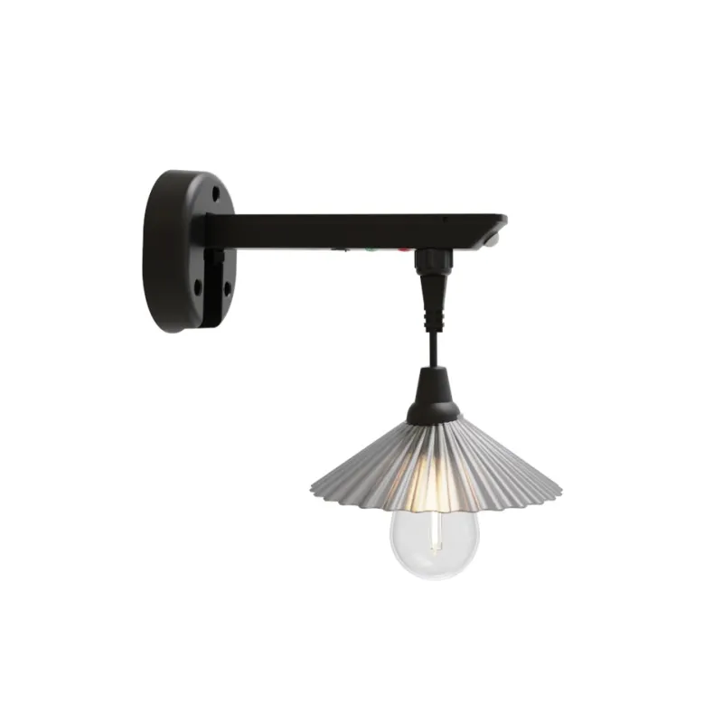 Nuevo trabajo de diseño luz colgante solar impermeable IP65 para jardín de cobertizo
