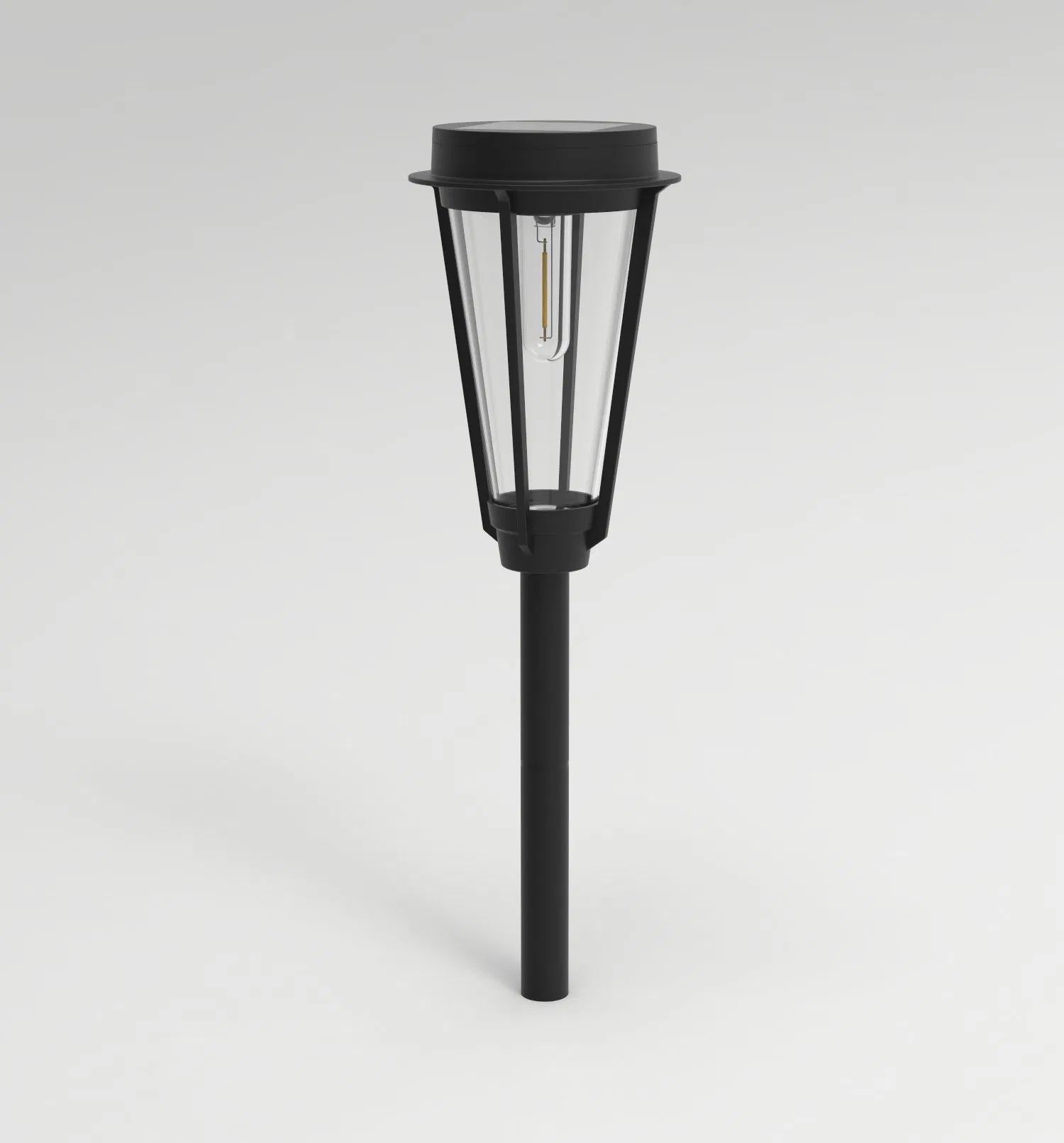 Luz LED IP65 a prueba de agua con sensor de movimiento para exteriores, luz solar para patio, jardín y césped