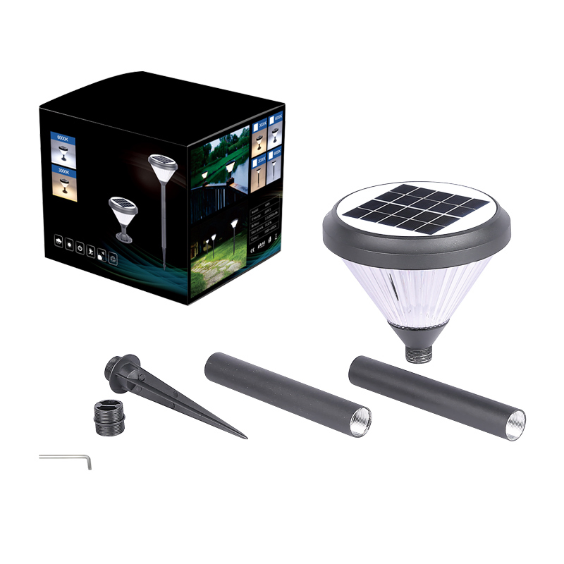 Ensamble Luces Solares de Jardín a Prueba de Agua para el Patio IP66