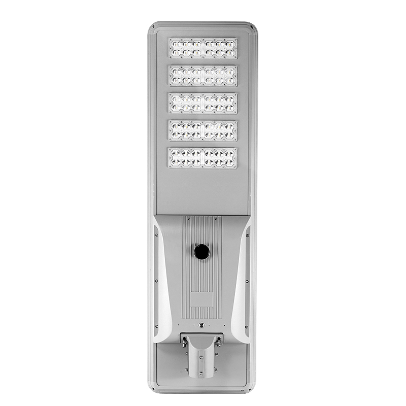 5 Años de garantía Todo en uno farola solar con sensor de movimiento y cámara CCTV