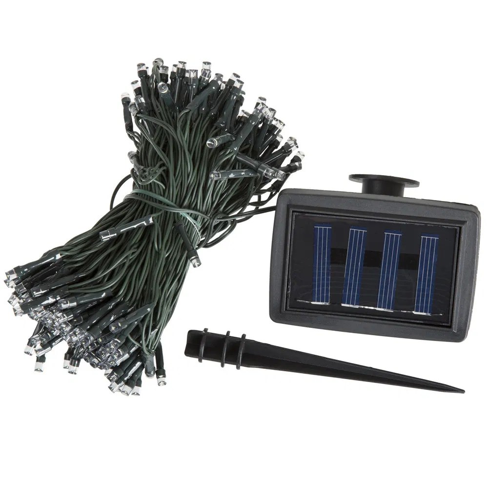 Luces de Hadas de Cuerda Iluminación Solar Exterior 400 LED para Jardín Fiesta Boda