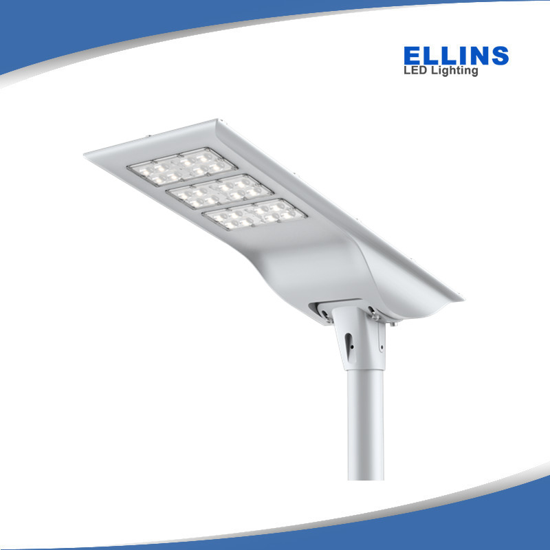 30W 40W Luces de sendero integradas solares todo en uno IP67 Faroles de jardín solares