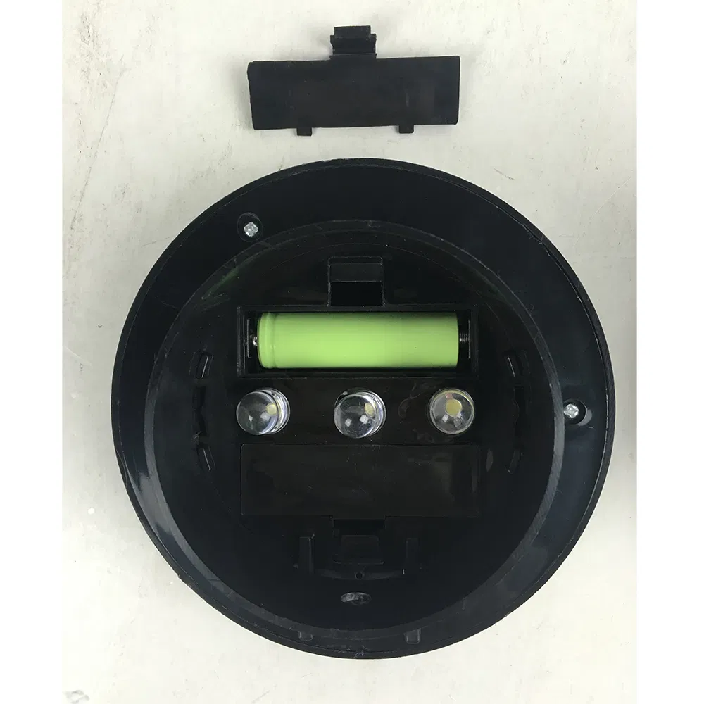Luces solares luces de canalón fabricante chino blanco negro en venta