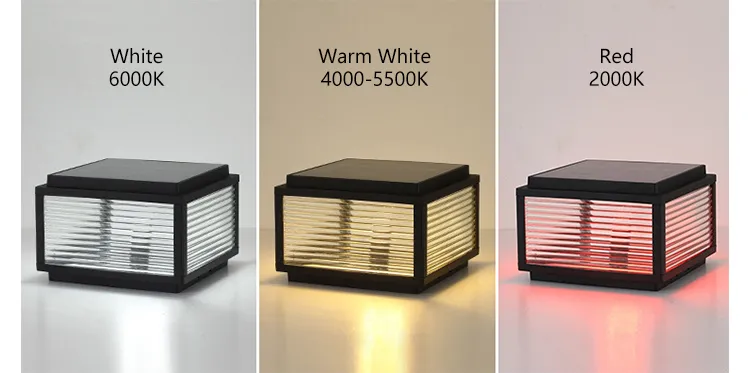 Tres colores de luz