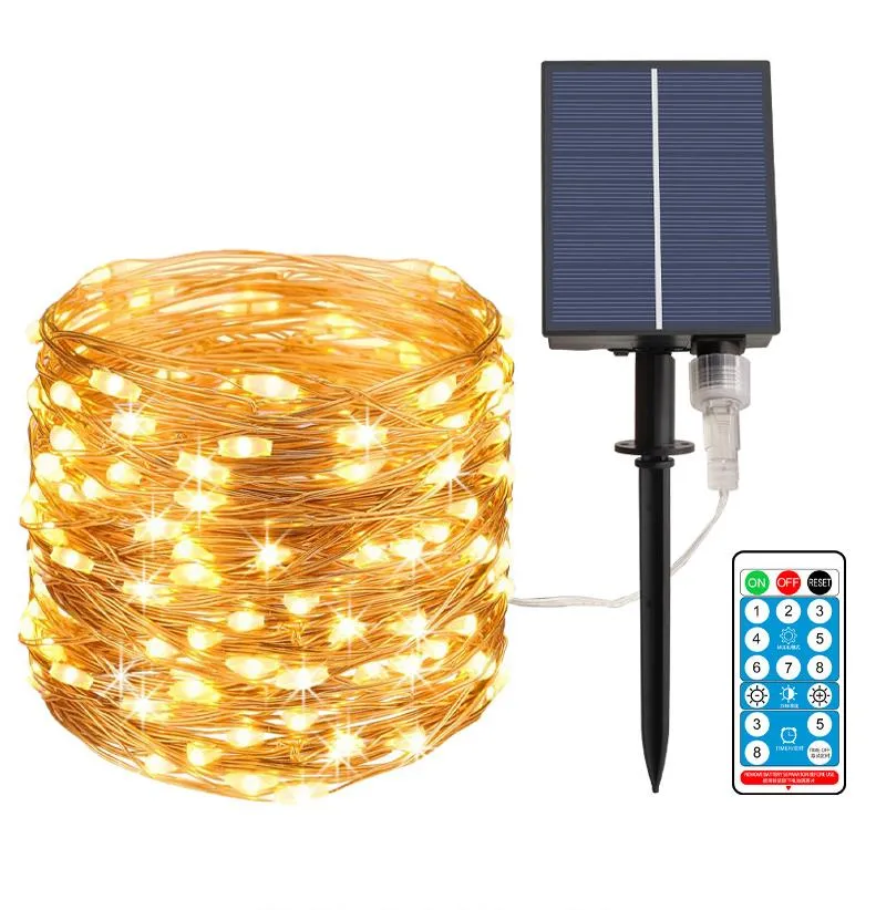 Decoración Navideña Solar Luz LED