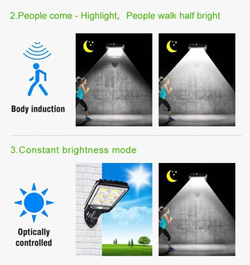 Lámparas solares elegantes para jardines y patios