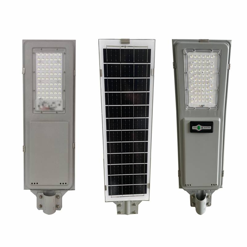 Luminarias exteriores lámpara luz solar panel integrado con sensor de detección de movimiento, luz LED solar para el jardín