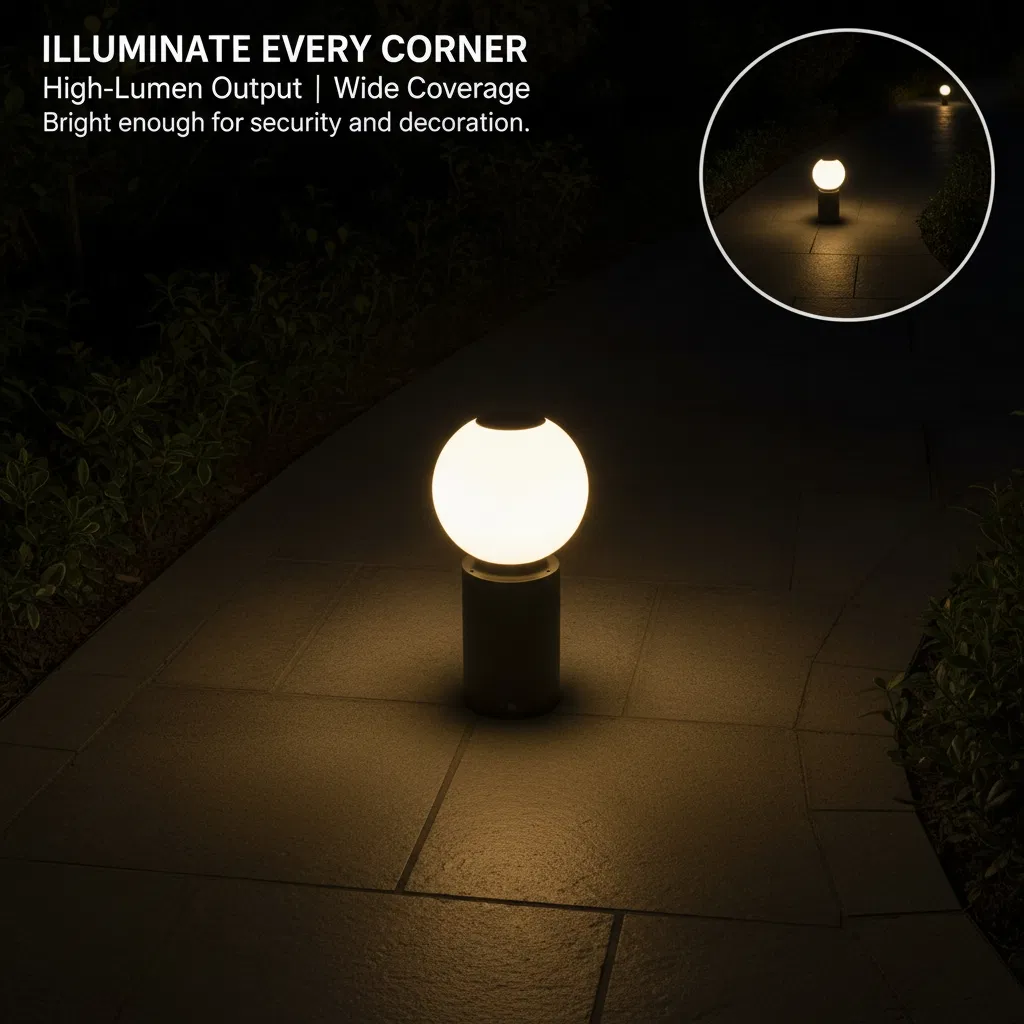 Luz Solar Exterior 4