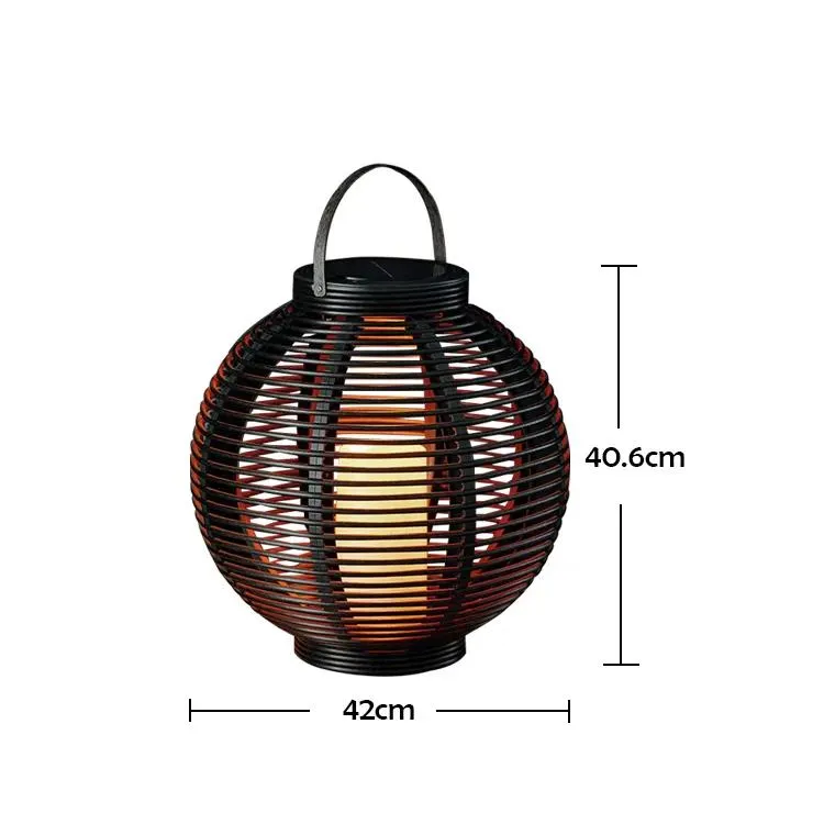 Linterna solar decorativa