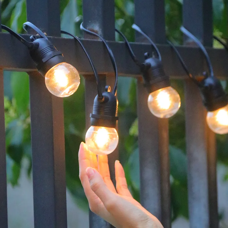 48 FT G40 Luces de Cadena Exteriores Solares