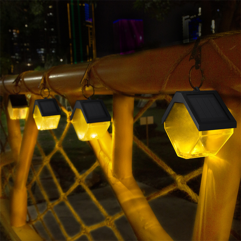 Luz de cerca solar exterior LED lámpara de pared solar impermeable luz luminosa para jardín