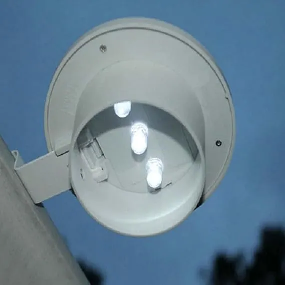 Luz Solar para Exterior Cerca Techo Canal Jardín Patio Wbb17800