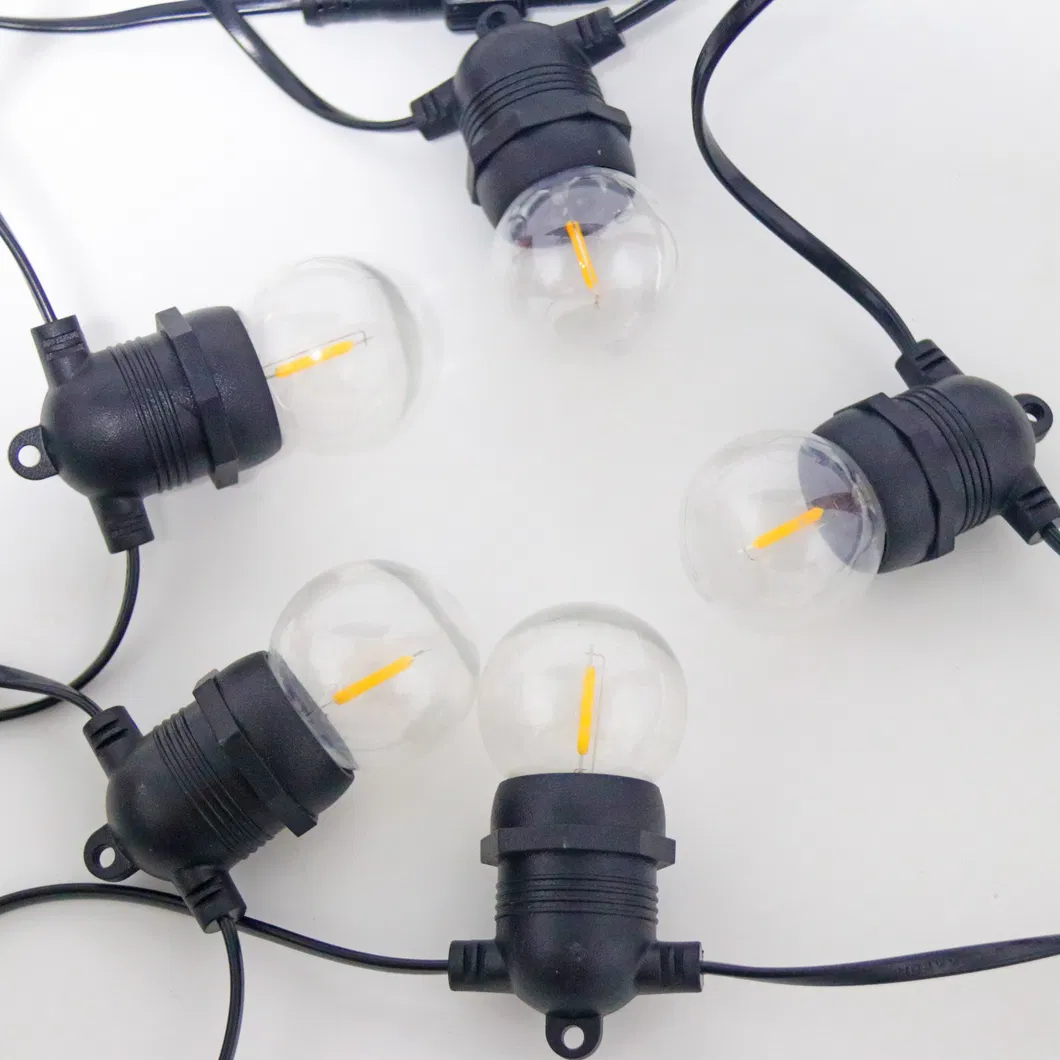 48 FT G40 Luces de Cadena Exteriores Solares