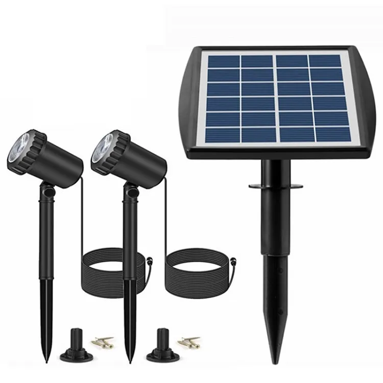 Luces de jardín LED solares a prueba de agua IP68 para paisajismo exterior