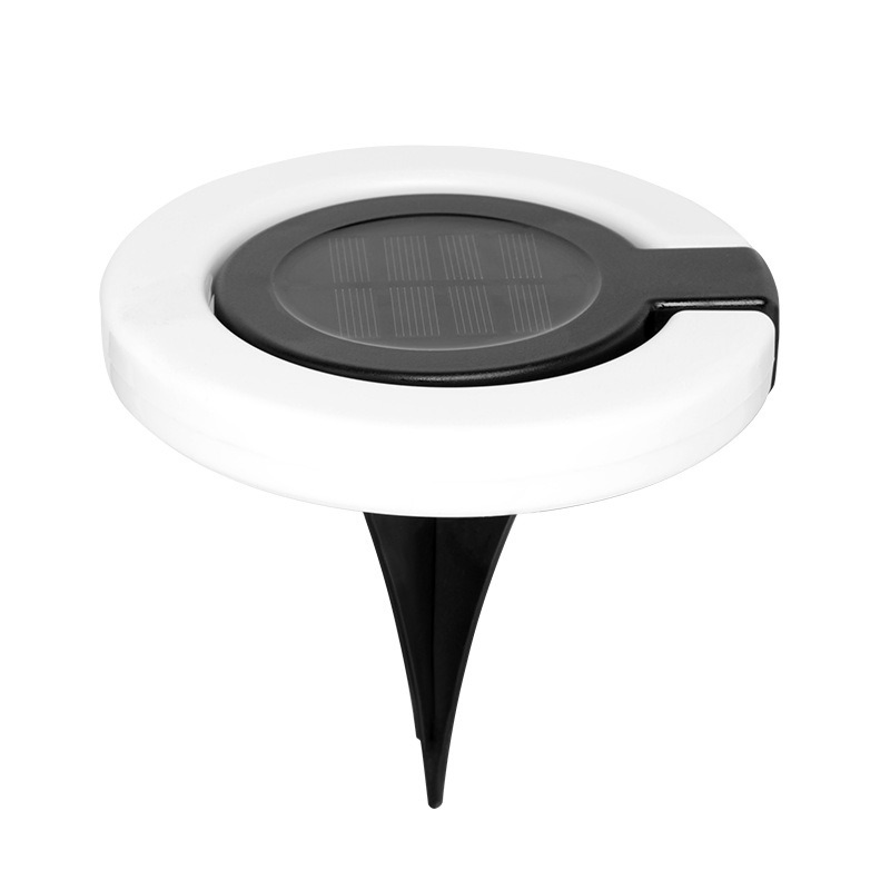 Foco decorativo LED solar para jardín, estaca para exteriores, impermeable, para aceras