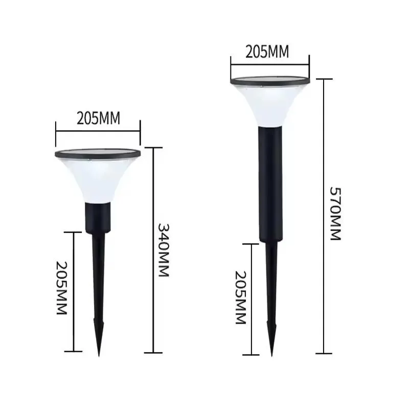 Lámpara solar exterior