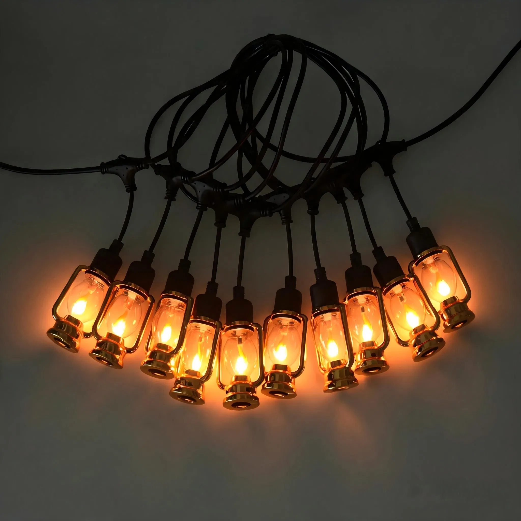 Luces de Cadena LED para Exterior Tipo Solar