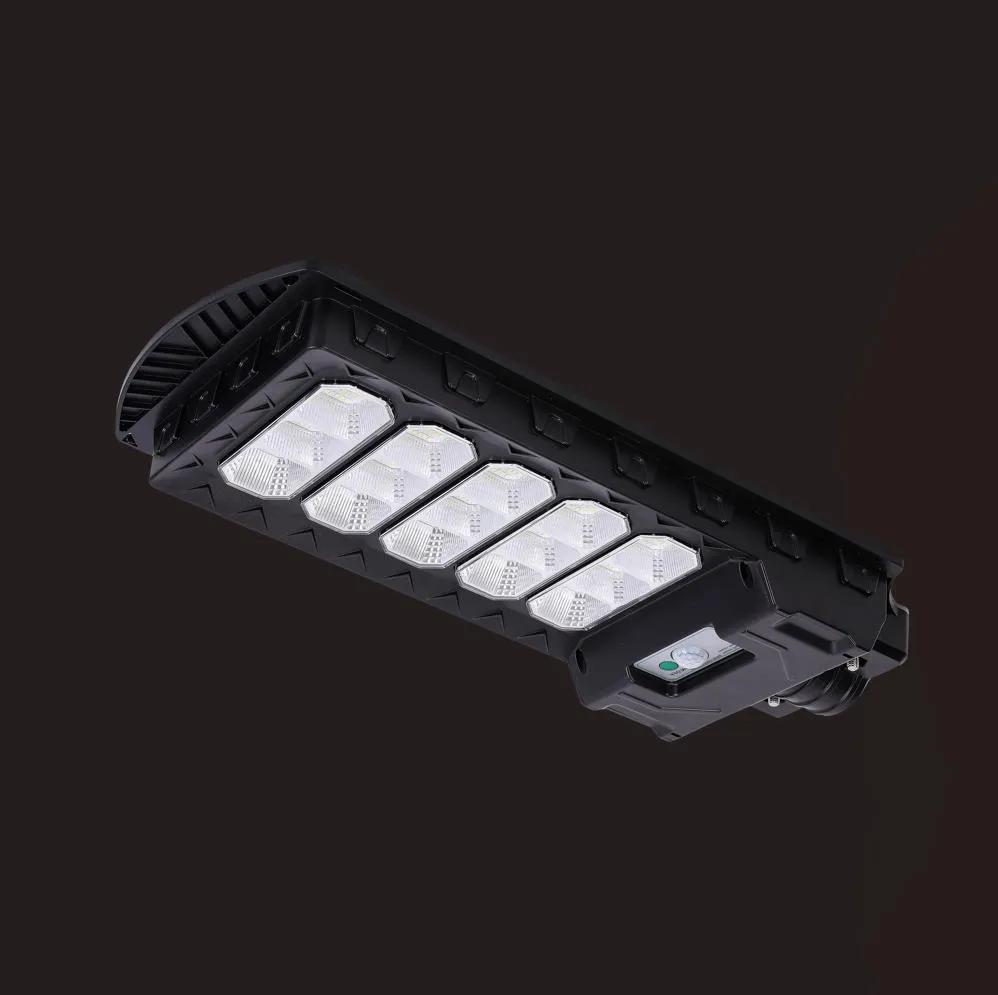 100W Luz de pared LED solar exterior con inducción a prueba de agua para jardín, terraza, garaje, patio y luz de calle