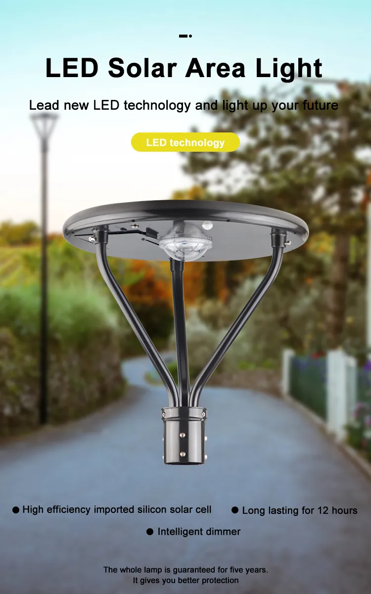40W Luces de Poste Solar
