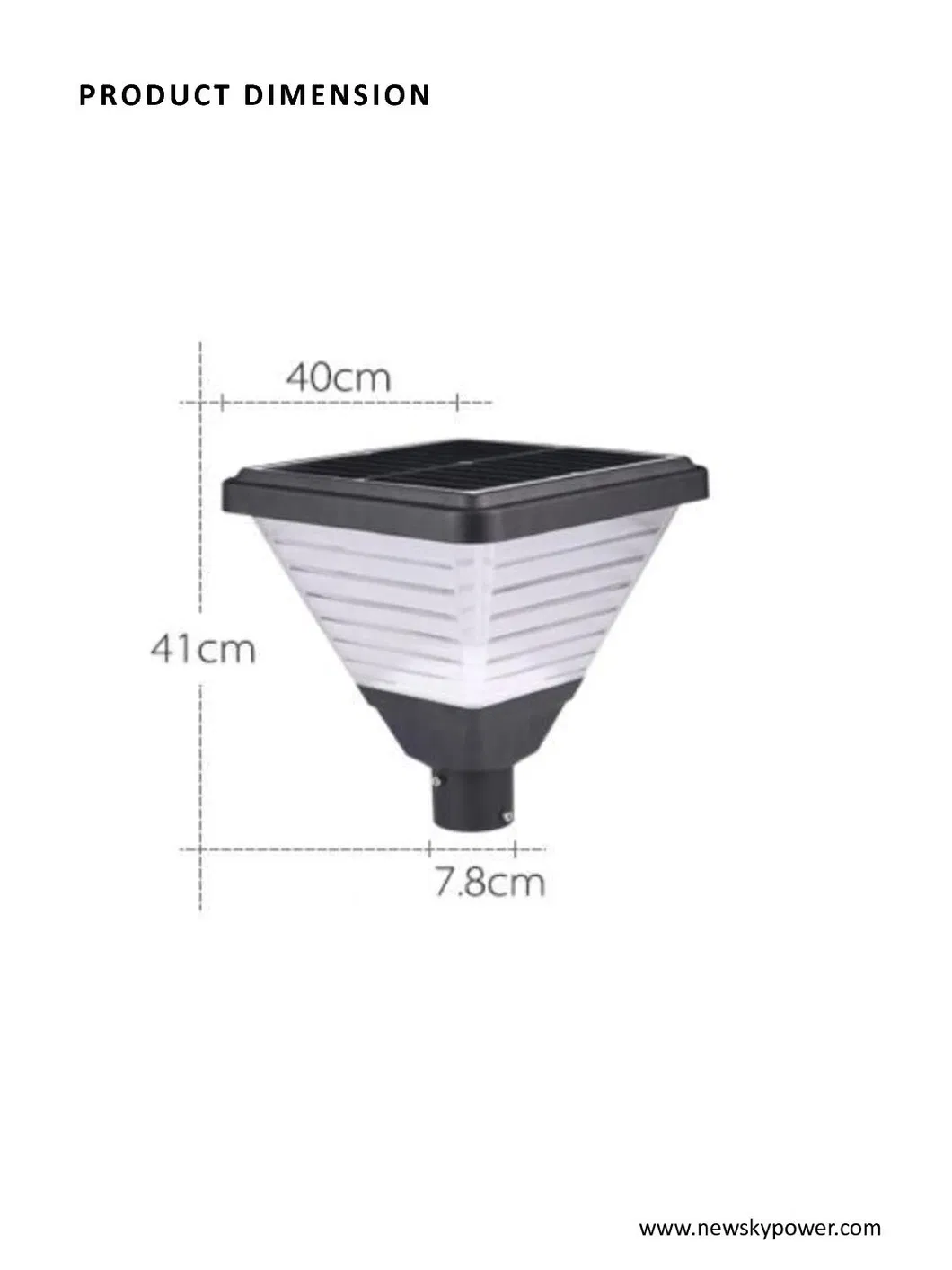 Linternas solares decorativas para caminos y patios