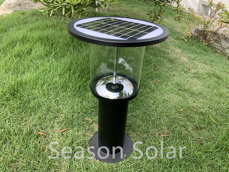 Foco LED de Alta Potencia 5W Luz Solar para Cerca de Jardín con Batería Integrada y Panel Solar
