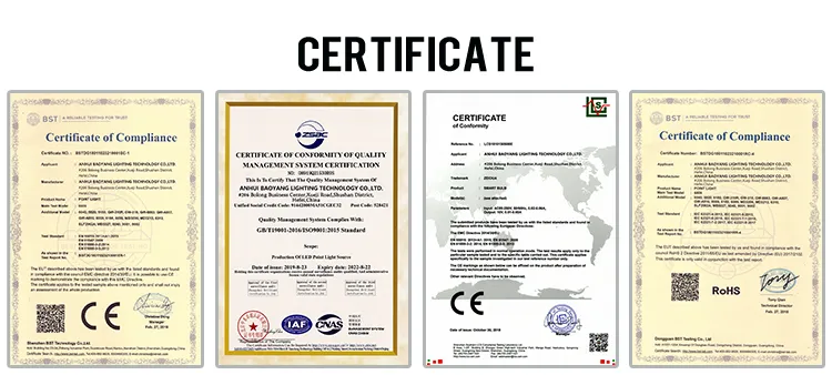 Certificaciones