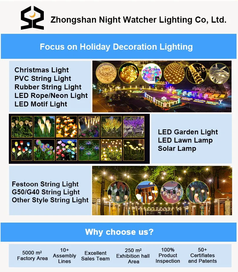 48 FT G40 Luces de Cadena Exteriores Solares Bombillas Vintage Edison Grado Comercial Pesado Decorativas