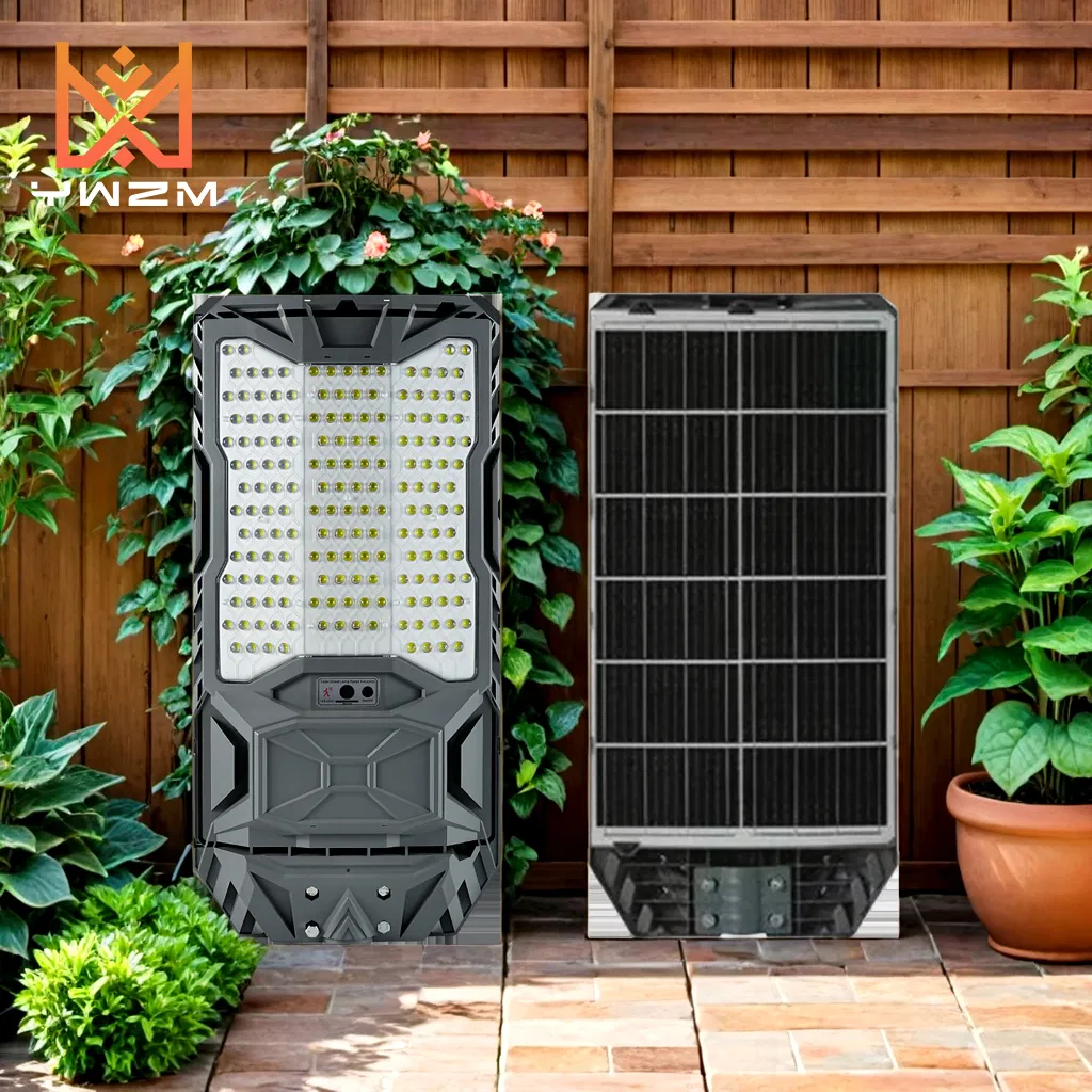 Lámpara de jardín solar elegante con batería de larga duración