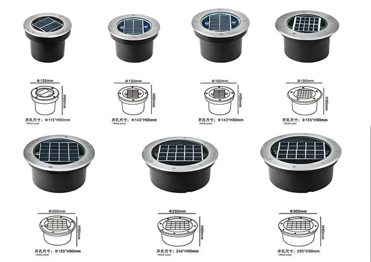 Luz de Deck Solar IP67