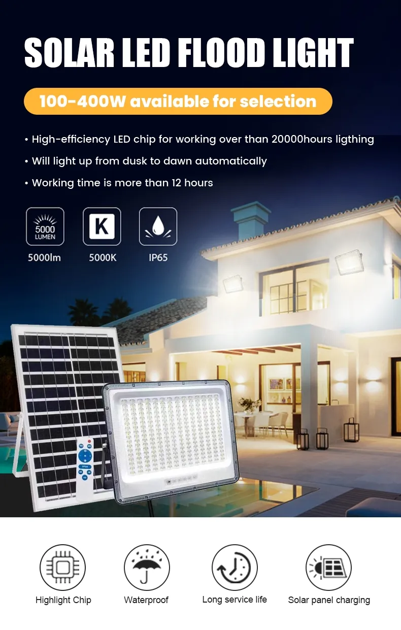 Detalle de Luz de Seguridad Solar