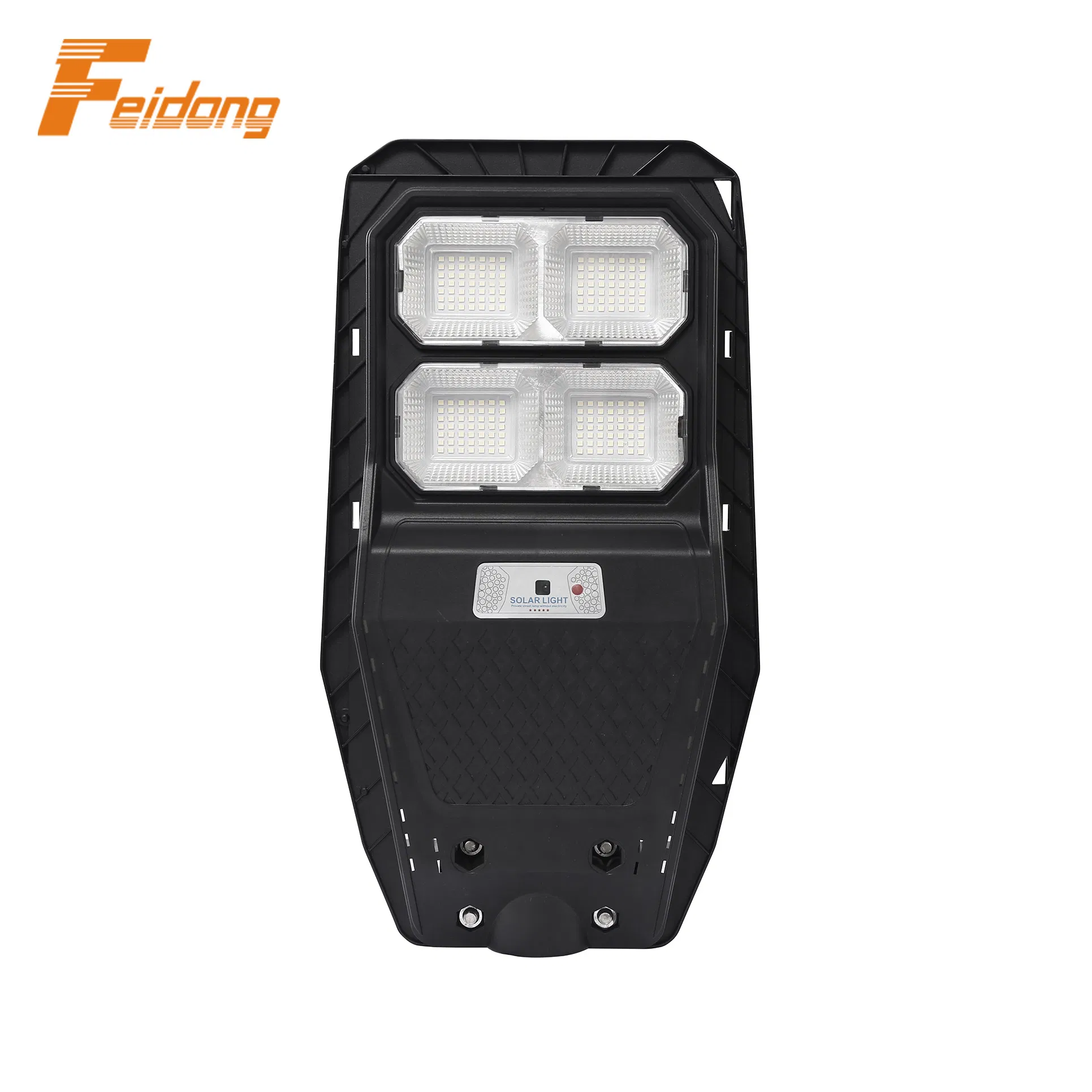 100W Lámpara Solar de Calle de Alta Lumen con Sensor de Movimiento Inducción Impermeable Integrada Luminaria Exterior LED Jardín Luces de Calle Solar